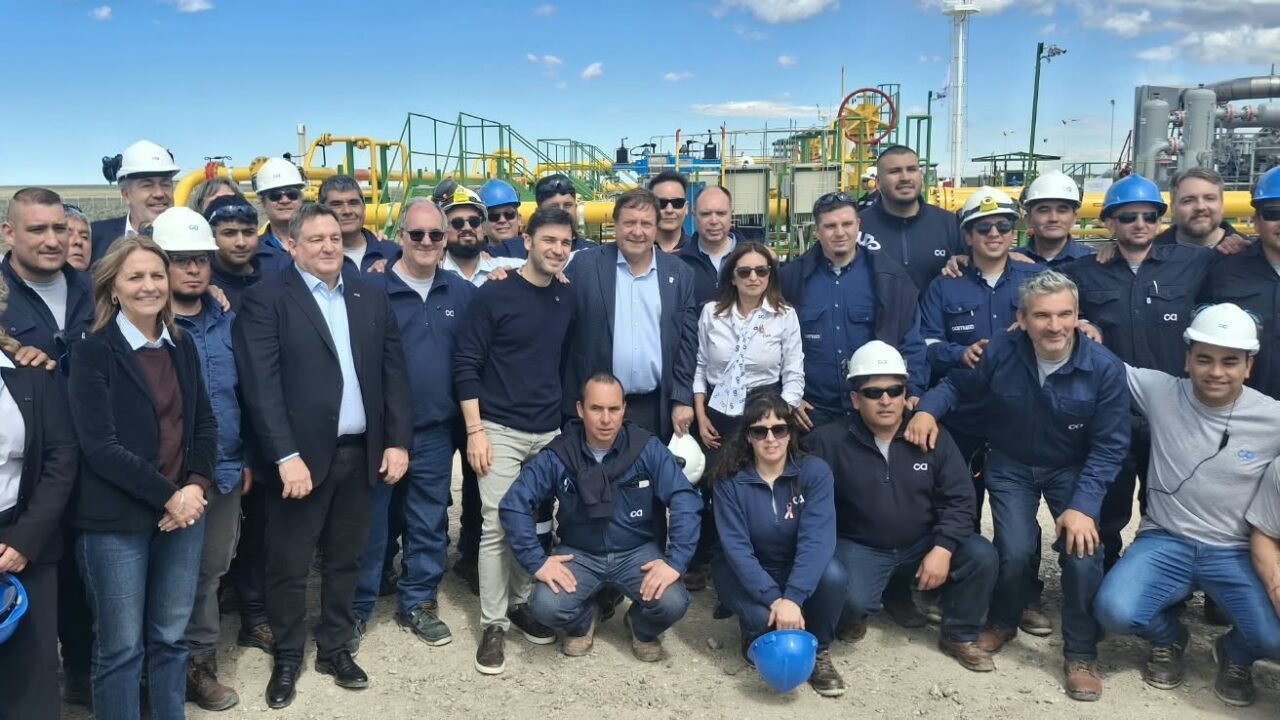Weretilneck, en Chubut: una obra histórica pone fin a las restricciones de gas en Río Negro