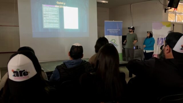 A Rodar Escuelas: realizadores rionegrinos comparten su experiencia con chicos y chicas de Roca