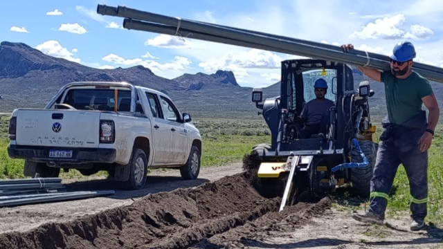 ARSA renueva el sistema de reserva y amplía la red de distribución de agua en El Cain