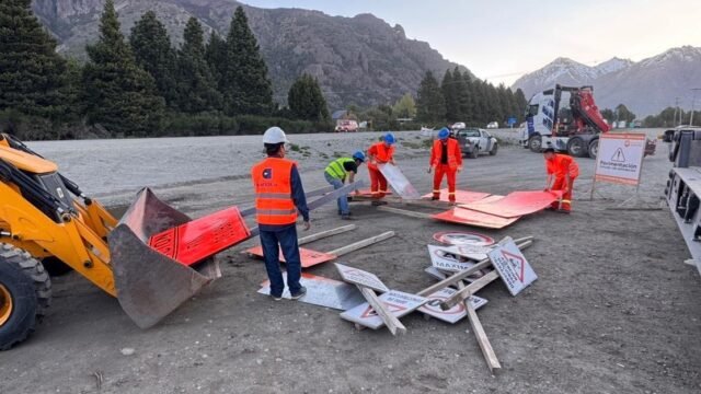Río Negro comenzó con la repavimentación de la Ruta 82 en Bariloche
