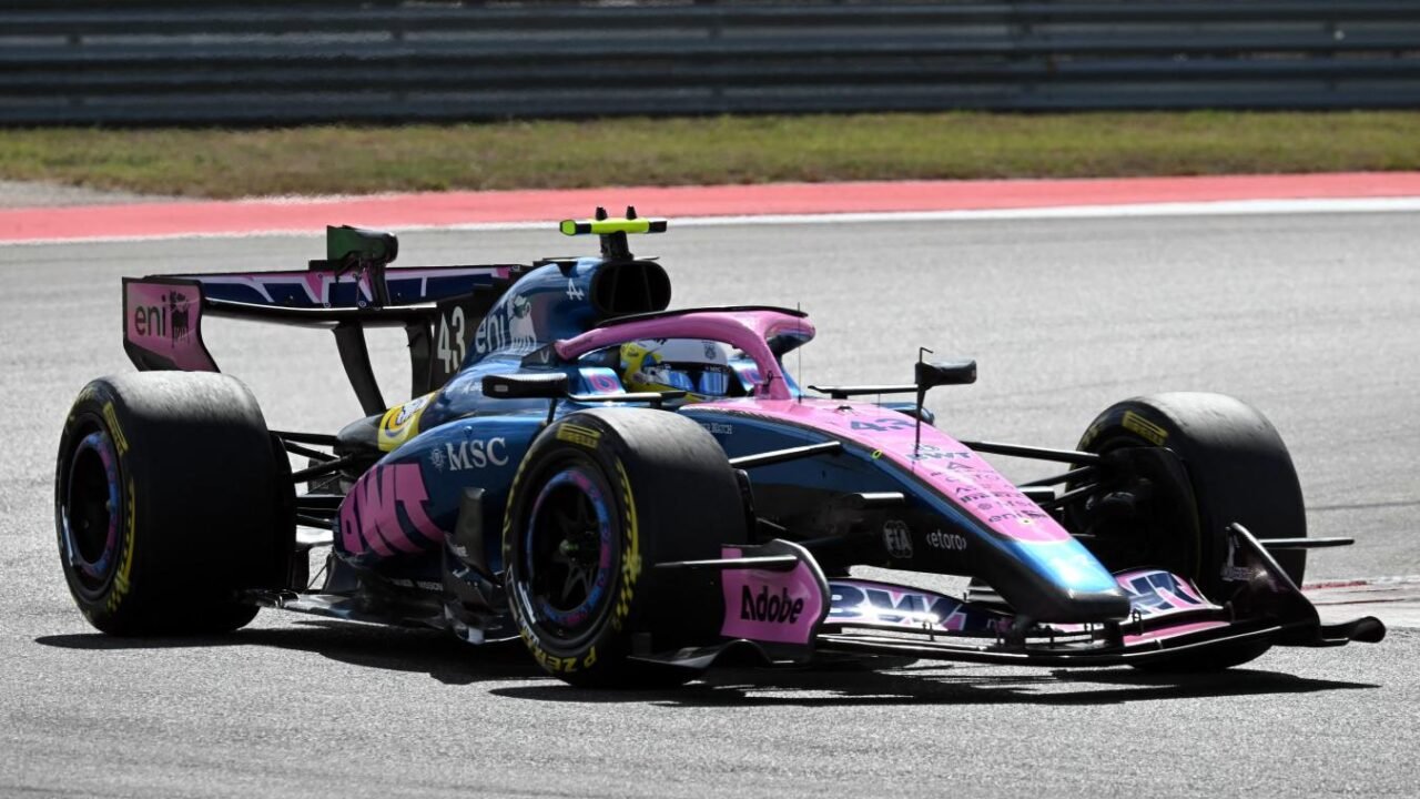 Colapinto finalizó 15° la última práctica libre antes de la qualy del GP de Estados Unidos