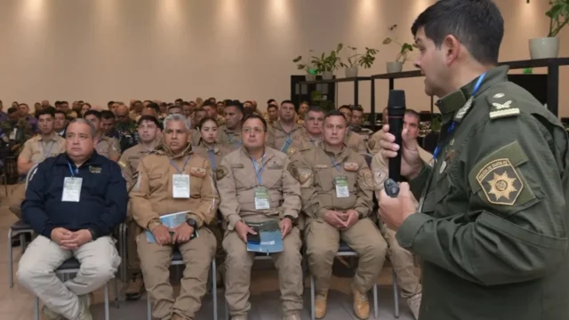 Policías de Neuquén y Río Negro participaron de un congreso nacional de seguridad rural en Córdoba
