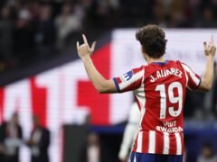 La figurita que le faltaba para pelear el título en España: Julián Álvarez convirtió otro gol y le pidió disculpas a los hinchas de Atlético de Madrid