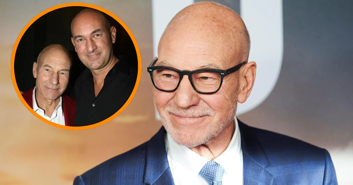 El hijo de Patrick Stewart reacciona a la muerte del actor pese a su “inexistente” relación