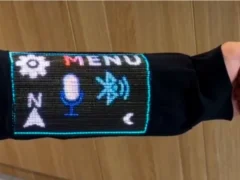 Crean una pantalla táctil integrada en la ropa: puede reproducir videos y resistir hasta 50 lavados