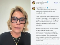 La madre de Flávio Bolsonaro denunció persecución judicial y lamentó que su hijo se haya ido de Brasil