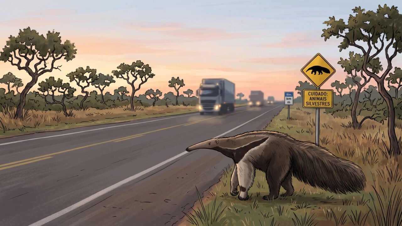 7 puentes de cuerda y 10 pasos subterráneos: el plan de Brasil para transformar la ruta más letal para la fauna local