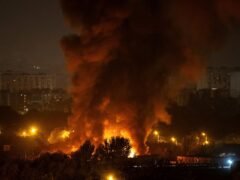 Un ataque ruso contra una central de Kiev dejó un muerto y cerca de 20 heridos