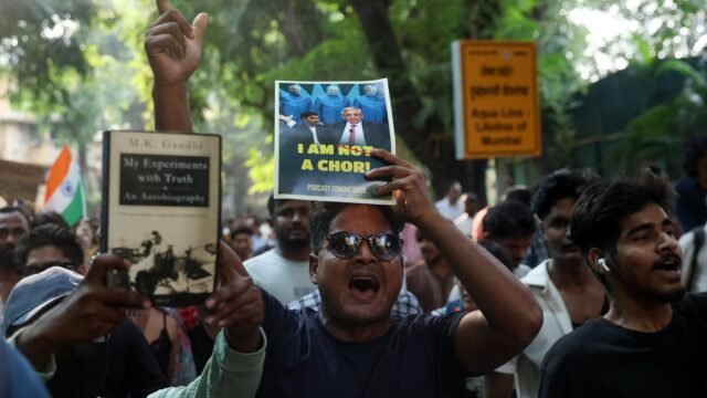 India: el movimiento “cucaracha” exige la dimisión del jefe electoral de India por cambios en lista de votantes