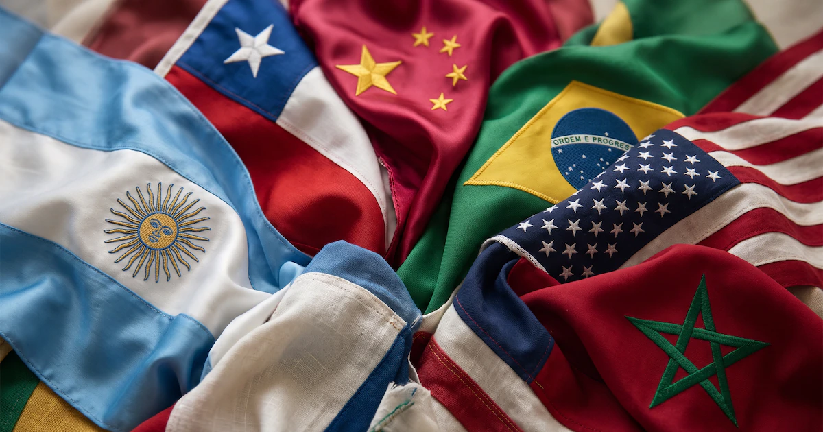 De la estrella a los escudos: los símbolos más frecuentes en las banderas del mundo