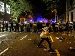 RDC: se registraron 19 detenidos tras una manifestación contra Vito Quiles en Bilbao