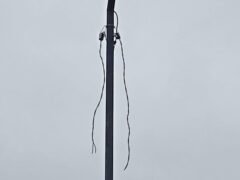 Robaron cableado del sistema de iluminación de una cisterna en Sierra Grande.