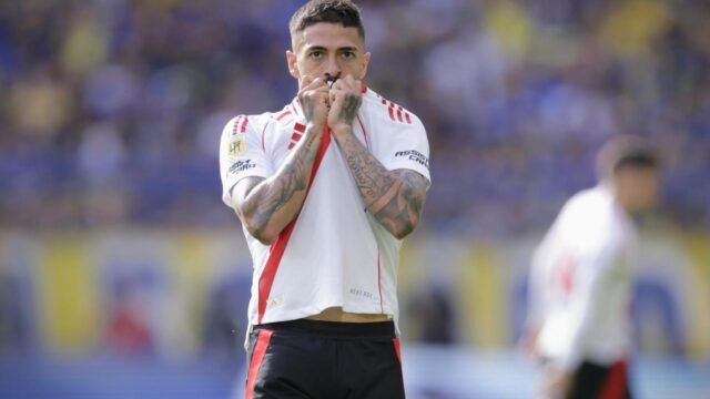 Tabla de goleadores de River ante Boca en la Bombonera