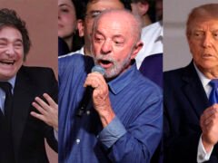 Tras la fuga de Flávio Bolsonaro, en Brasil aseguran que Lula invitará a Milei y Trump a su asunción en Brasilia