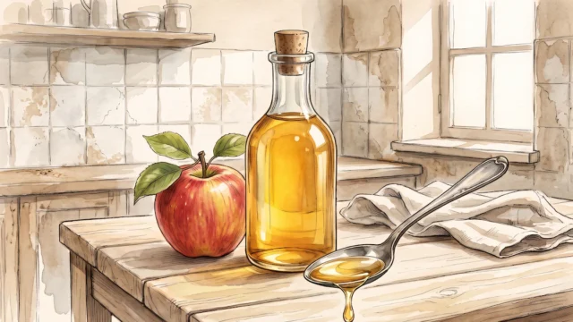 Qué efecto tiene una cucharada de vinagre de manzana sobre el azúcar en sangre, según nutricionistas