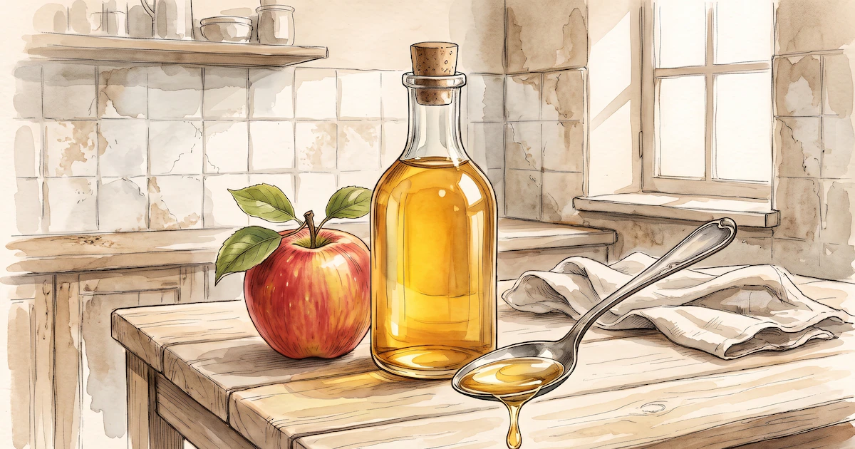 Qué efecto tiene una cucharada de vinagre de manzana sobre el azúcar en sangre, según nutricionistas
