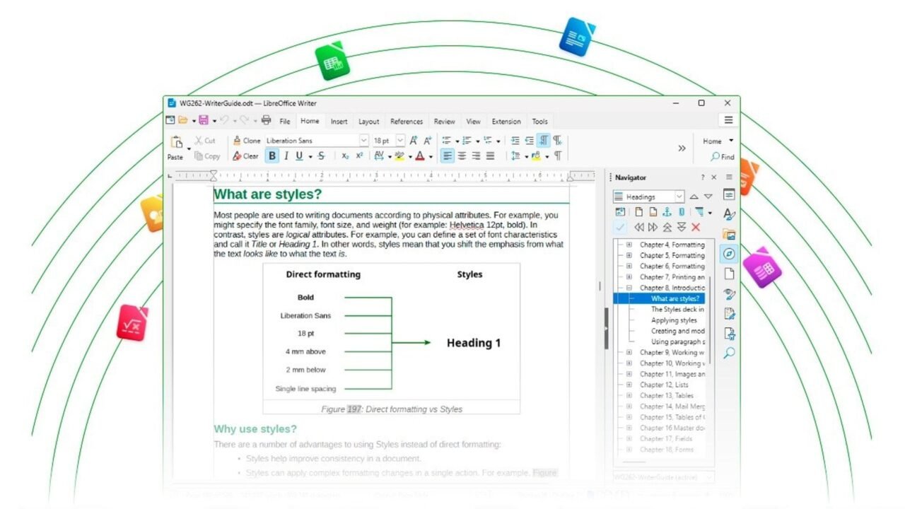 LibreOffice confirmó que no tendrá inteligencia artificial por decisión de privacidad