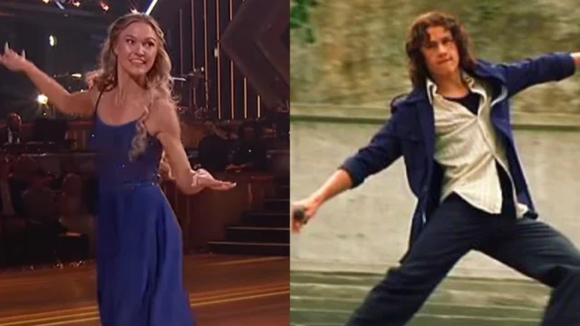 Julia Stiles recuerda a Heath Ledger con un homenaje a una icónica escena de ‘10 cosas que odio de ti’