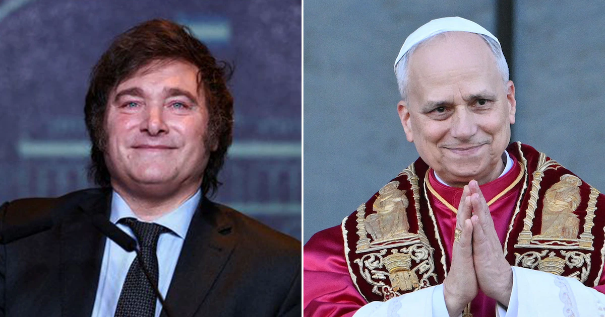 “El presidente Milei va a recibir al papa León XIV al pie del avión”, aseguró el secretario de Culto