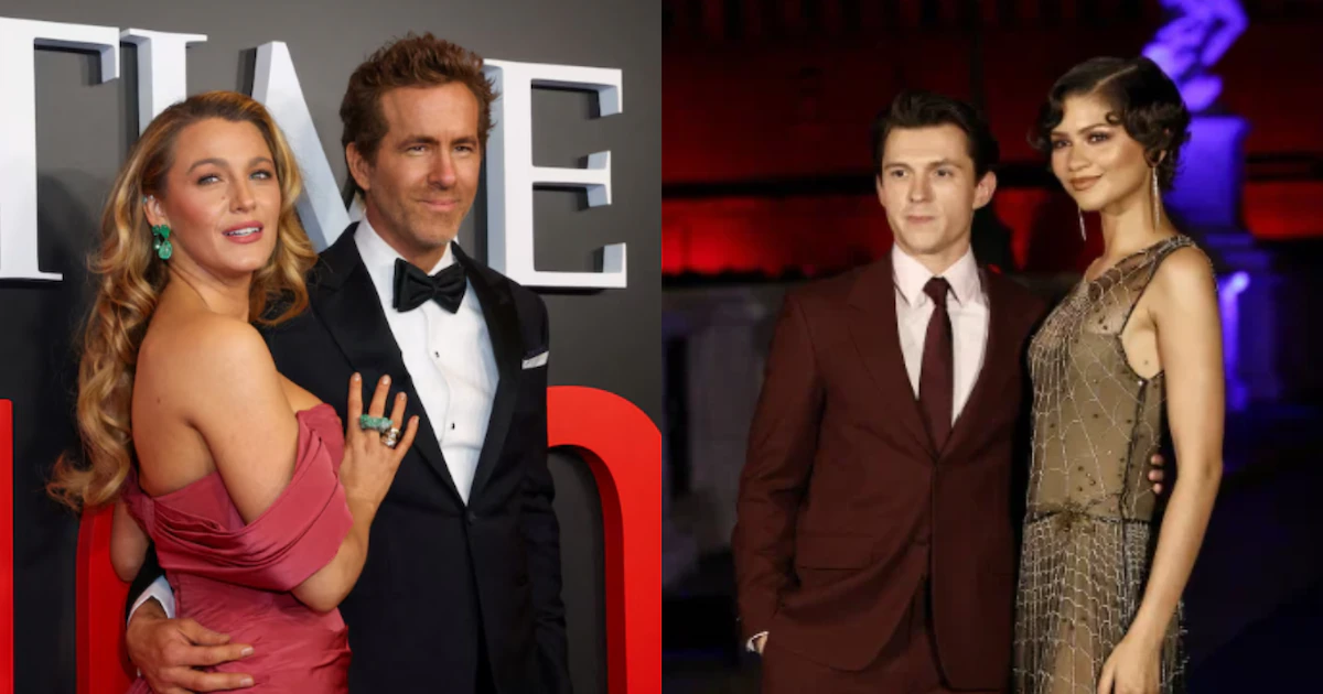 De Zendaya y Tom Holland a Blake Lively y Ryan Reynolds: 8 parejas de actores que se conocieron en un rodaje y siguieron juntas fuera de cámara