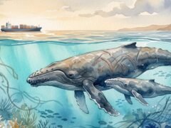 El enigma de un hueso de 1883 reescribe la historia de la ballena jorobada