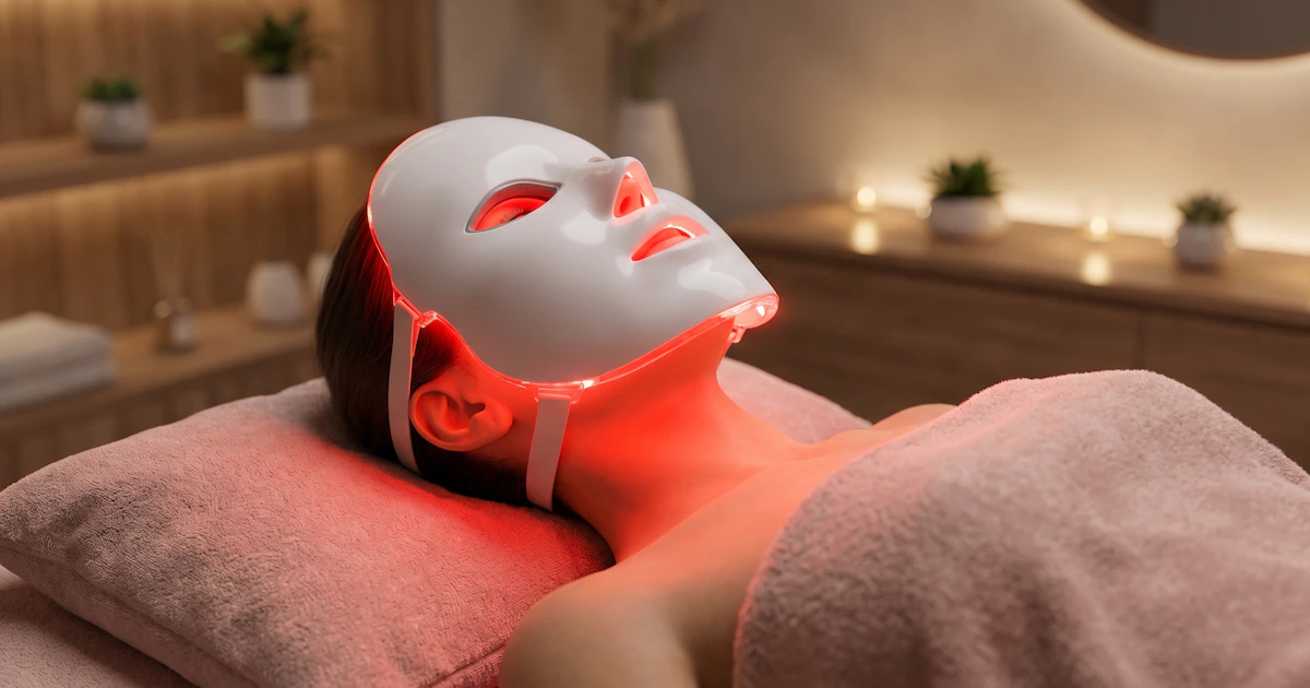 Qué es la terapia LED: la tendencia viral de cuidado de la piel que usa máscaras