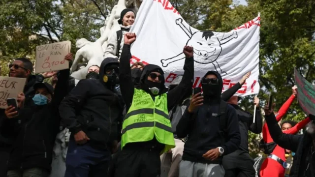 París, Lyon y otras ciudades de Francia terminaron con incidentes tras las protestas de este sábado