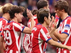 Julián Álvarez marcó en el triunfo del Atlético Madrid por la Liga de España