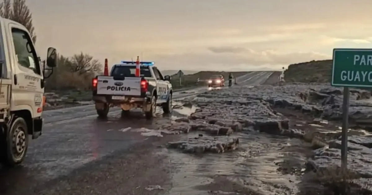 Precaución | Rutas 6, 5 y 237, entre las más afectadas por el temporal de lluvia: así están los caminos en Neuquén y Río Negro
