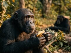 ¿La amistad como freno? Un estudio identificó que los chimpancés roban menos comida a su círculo cercano
