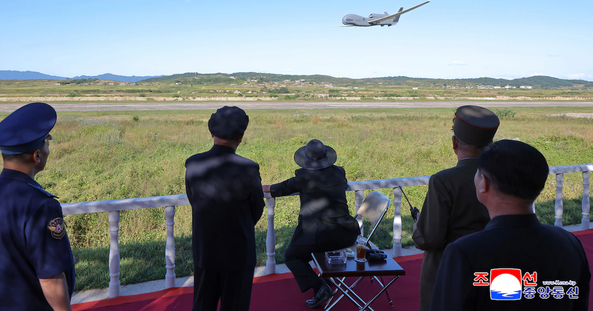 El dictador norcoreano Kim Jong-un ordenó a su Ejército una rápida expansión de la tecnología de drones en plena tensión con Seúl