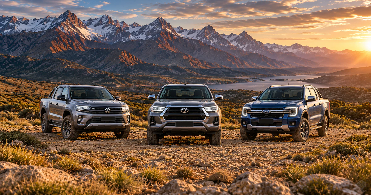 Cuáles son las 3 pickups que lideran las ventas de automotores en octubre, a una semana del cierre del mes
