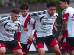 Francisco Ortega sería titular en River ante Racing y podría estar en el Superclásico