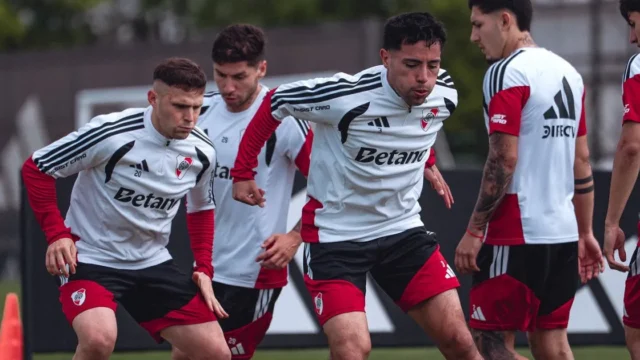 Francisco Ortega sería titular en River ante Racing y podría estar en el Superclásico