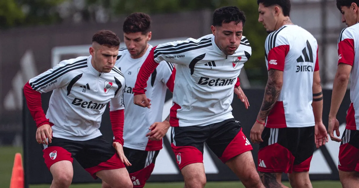Francisco Ortega sería titular en River ante Racing y podría estar en el Superclásico