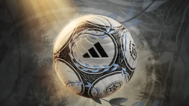 AFA presentó la «Argentum Gambeta Derbi»: la pelota para el Superclásico con tributo a Maradona y Messi