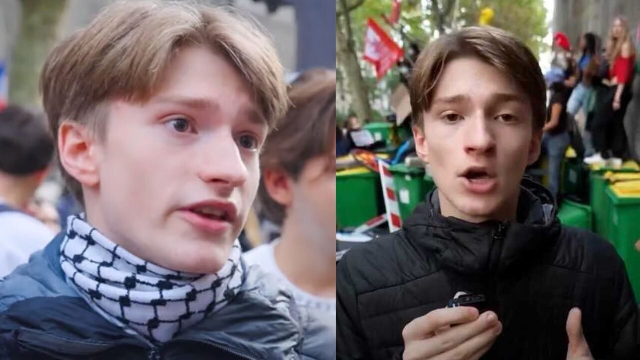 Quién es Elwan Benoît, el estudiante de 17 años que se convirtió en uno de los rostros de las protestas en Francia