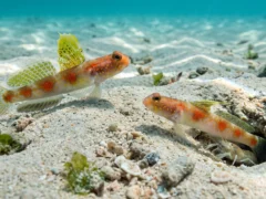 Lleva el nombre del sol naciente, pero su color desaparece al ser preservado: así es la nueva especie de pez hallada en Java
