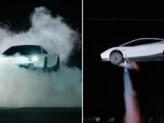 Elon Musk creó un carro que vuela al estilo ‘Volver al futuro’: estos son los videos de Tesla que lo prueban