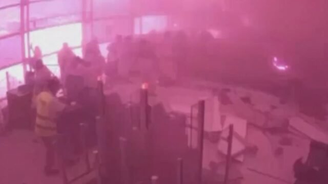 Las impactantes imágenes del ataque de los hutíes contra el aeropuerto de Riad que dejó 12 muertos y más de 300 heridos