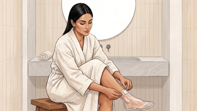 ¿Realmente sirven las mascarillas exfoliantes para pies? La opinión de una dermatóloga