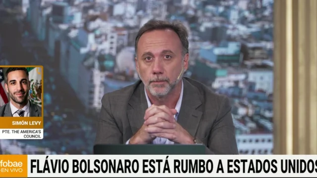 “Flávio Bolsonaro está vivo gracias a Milei”, afirmó Simón Levy, presidente del American Council
