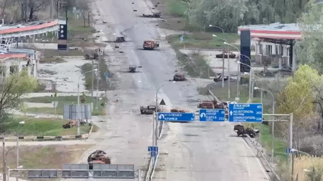 Ucrania y Rusia se preparan para el comienzo de una tregua humanitaria en Oleshki
