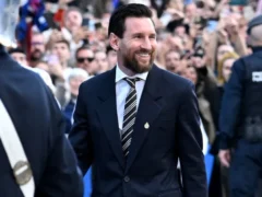 Lionel Messi fue recibido por la Princesa de Asturias antes de recibir el premio en España