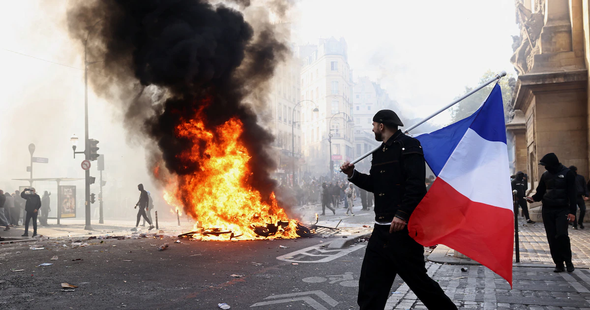 El primer ministro de Francia consideró “elevado” el nivel de amenazas para las protestas convocadas en todo el país
