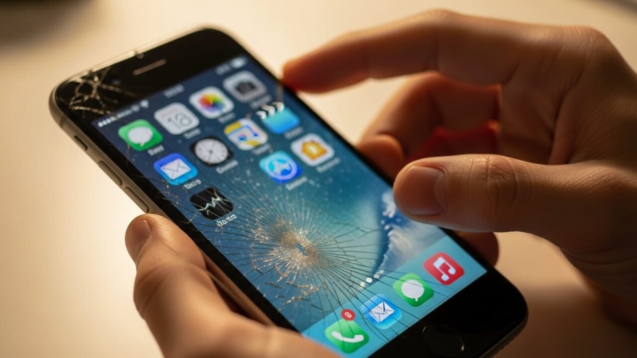 El rasgo que comparten las personas que usan el celular con la pantalla rota, según la psicología