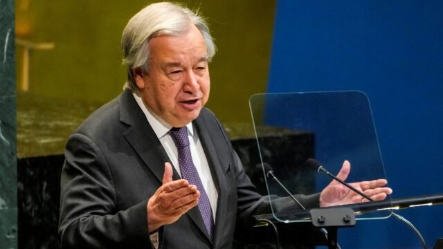 António Guterres pidió que Estados Unidos e Irán retomen las negociaciones de paz