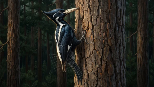 Científicos reconstruyeron en 3D al carpintero más grande del mundo, extinto hace 70 años