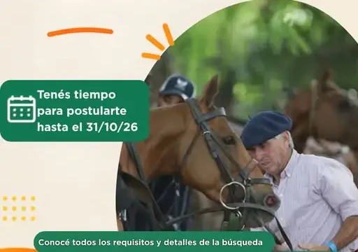 Buscan petisero para trabajar en el cuidado de caballos en actividades en Río Negro