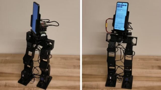 Hacer que un celular viejo se convierta en un robot humanoide es posible: solo cuesta 400 dólares